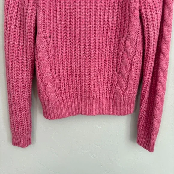 Sundance Knit Cardigan Women Size Small Pink Chunky Long Sleeve - Picture 11 of 11